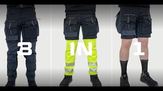 Red Dot Award Winner 2022 - Design Concept - Ultimate Modular Work Trouser