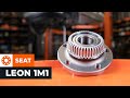 How to change rear wheel bearing on SEAT LEON 1M1 [TUTORIAL AUTODOC]