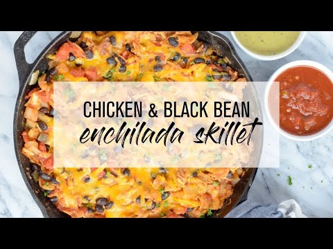 Black Bean Enchilada Skillet