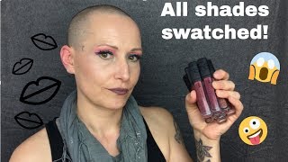 NEW!! CATRICE GENERATION MATT COMFORTABLE LIQUID LIPSTICKS || All Shades Swatched!!