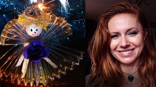 DIY Recycled Bottles Crafts - ANGEL from plastic bottle - Christmas decoration