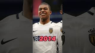 Mbappe Over The Years #shorts #viral #trending #mbappe #overtheyears #age #football #fyp #2023 #vide