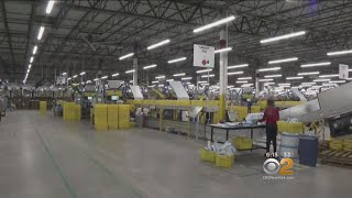 Behind The Scenes At New Amazon Fulfillment Center On Staten Island