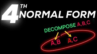 4th Normal Form (4NF) , Database Normalization