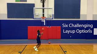 6 Layups Options for Basketball Practice or Drills