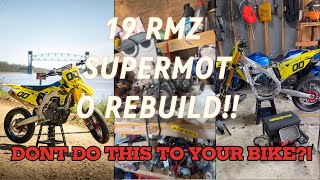 19 RMZ450 REBUILD!!! II IPHONE15 II 19 RMZ450 II REBUILD