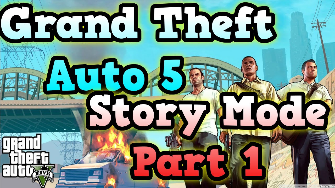 Grand Theft Auto 5 LiveStream Campaign Part 1 - YouTube