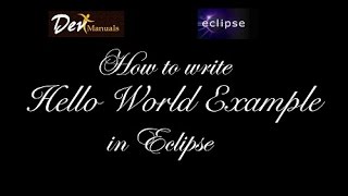 Java Beginners Tutorial #3: How to write first Java program in Eclipse?