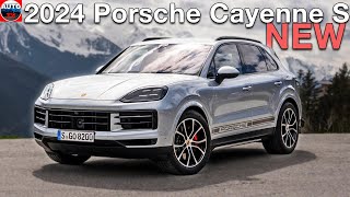 All NEW 2024 Porsche Cayenne in Dolomite Silver Metallic