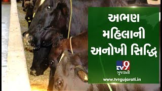 Banaskantha: Illiterate woman earns Rs. 80 lakh a year through animal husbandry | Tv9Dhartiputra