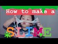 Slime recipe of a 3-year-old!│Baba Liam