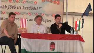 2012 05 01 Jobbik majális Novák-Murányi