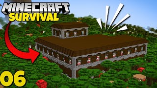 I found a Woodland Mansion in Minecraft 1.18 - Survival Let's Play #6
