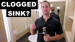 How to Unclog a Bathroom Sink