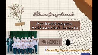 ROLEPLAY PENYULUHAN ATAU PENDIDIKAN KESEHATAN PERKEMBANGAN PSIKOSOSIAL LANSIA