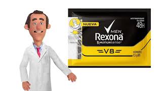 ¿Qué contien el Desodorante Antitranspirante en crema Rexona MEN motionsense V8 48h Hombre?