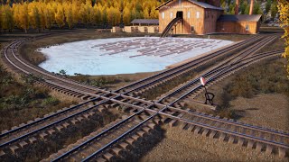 Building a Perfect Sawmill Layout in Railroads Online!