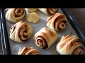 sub【暮らしvlog】シナモンロールで北欧気分｜手作り白くまスタンプ｜島の初夏 how to make cinnamon rolls.