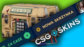 ZROBIE KOSE Z NOWEJ SKRZYNKI C4 CASE NA CSGOSKINS!