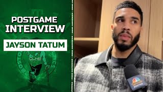 Jayson Tatum: Kyrie and Anthony Davis Will 'Figure It Out in NO TIME' | Celtics vs Cavs