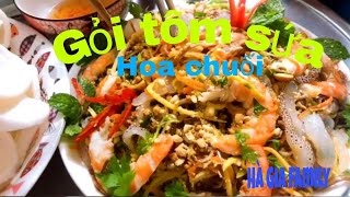 [7] Gỏi Sứa Hoa Chuối Giòn Sần Sật Ngon Hết Sẩy |Hà Gia Family