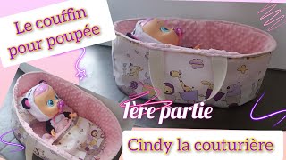 Tuto couture enfant : Le couffin pour poupée ~ Cindy la couturière