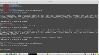 Python List Comprehension tutorial for Device interface status| Part 31|TEXTFSM output with NETMIKO