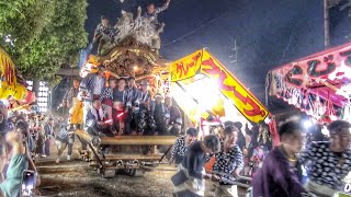 2024.10.11 東大阪市 若江【東部】だんじり 宮入り 若江鏡神社 秋祭り