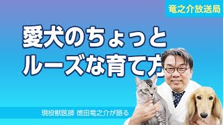 【竜之介放送局27】愛犬はルーズに育てるに限る？／もっと知りたい動物のこと Veterinarian talks about animals