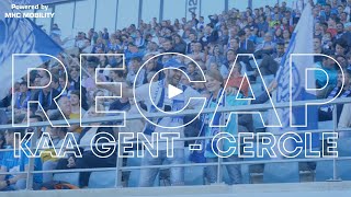 ⏮ Recap KAA Gent - Cercle Brugge (MD9 - JPL 2021-2022)