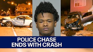 Milwaukee police chase, crash; man accused | FOX6 News Milwaukee