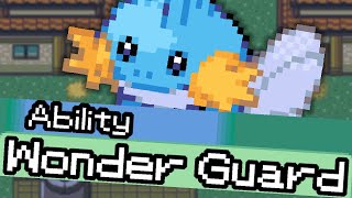 Pokemon Ruby but everyone has wonder guard