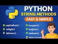 Python String Methods Explained in Easy Way | With Examples