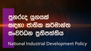 පුනරුද යුගයක් සඳහා ජාතික කර්මාන්ත සංවර්ධනය | Chathuranga Abesinghe | 2024.08.04