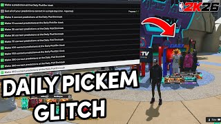 How to do the Daily Pickem daily method in NBA 2K26! - Lifetime challenge glitch