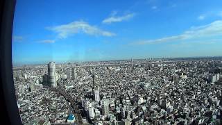 Tokyo Sky tree high speed elevator HD