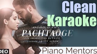 Arijit Singh: Pachtaoge | Vicky Kaushal, Nora Fatehi | Karaoke With Lyrics