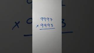 Easy Multiplication trick! #shorts #maths #mathstricks #education #luckylogics