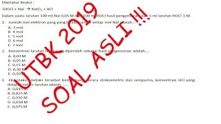 Pembahasan Soal Asli UTBK 2019 Kimia (Bagian 1)