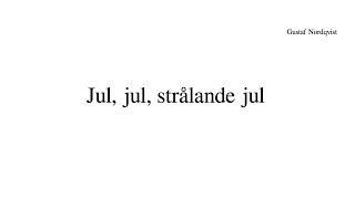 Jul, jul, strålande jul