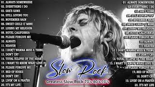 Scorpions, Aerosmith, Bon Jovi, U2, Ledzeppelin -  Best Slow Rock Ballads 80s, 90s