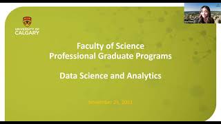 Data Science and Analytics Information Session: November 25, 2021