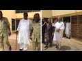 Former Governors Dariye And Nyame After They Were Released From Prison