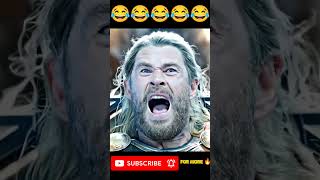 Thor the god of whatever 😂 Thor funny scenes #shorts #thor #marvel