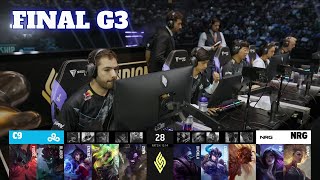 C9 vs NRG - Game 3 | Grand Finals S13 LCS Summer 2023 | NRG vs Cloud 9 G3 full