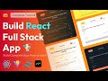 React Full Stack App | React Beginner Tutorial | React, Vite, TailwindCss, Dirzzle ORM