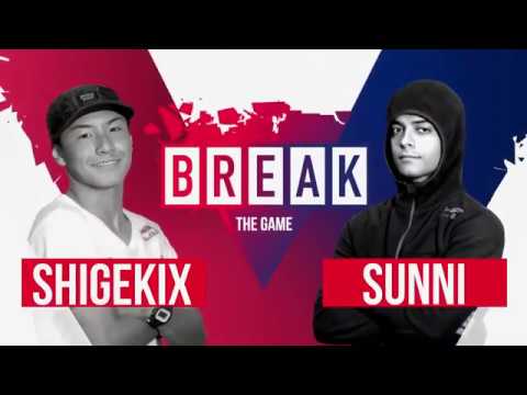 B Boy Shigekix Vs B Boy Sunni | Break The Game 2020 - YouTube