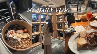 【vlog】2025🐍新年の買い物 | アウトレット購入品 | XEXWESTランチ, 十日戎, 先輩とディナー🥂