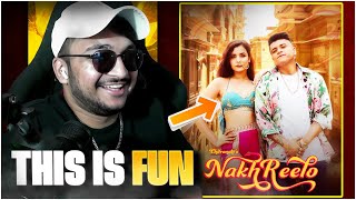 Lil Golu Reaction - Nakhreelo (Full Video) Chitranshi Reaction Video - JUNIOR REACTS