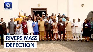 Rivers Mass Defection, Kogi Sanctions Promise +More | Lunchtime Politics